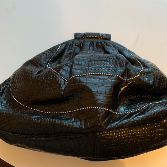 Sharif croc leather handbag - Picture 3 of 3